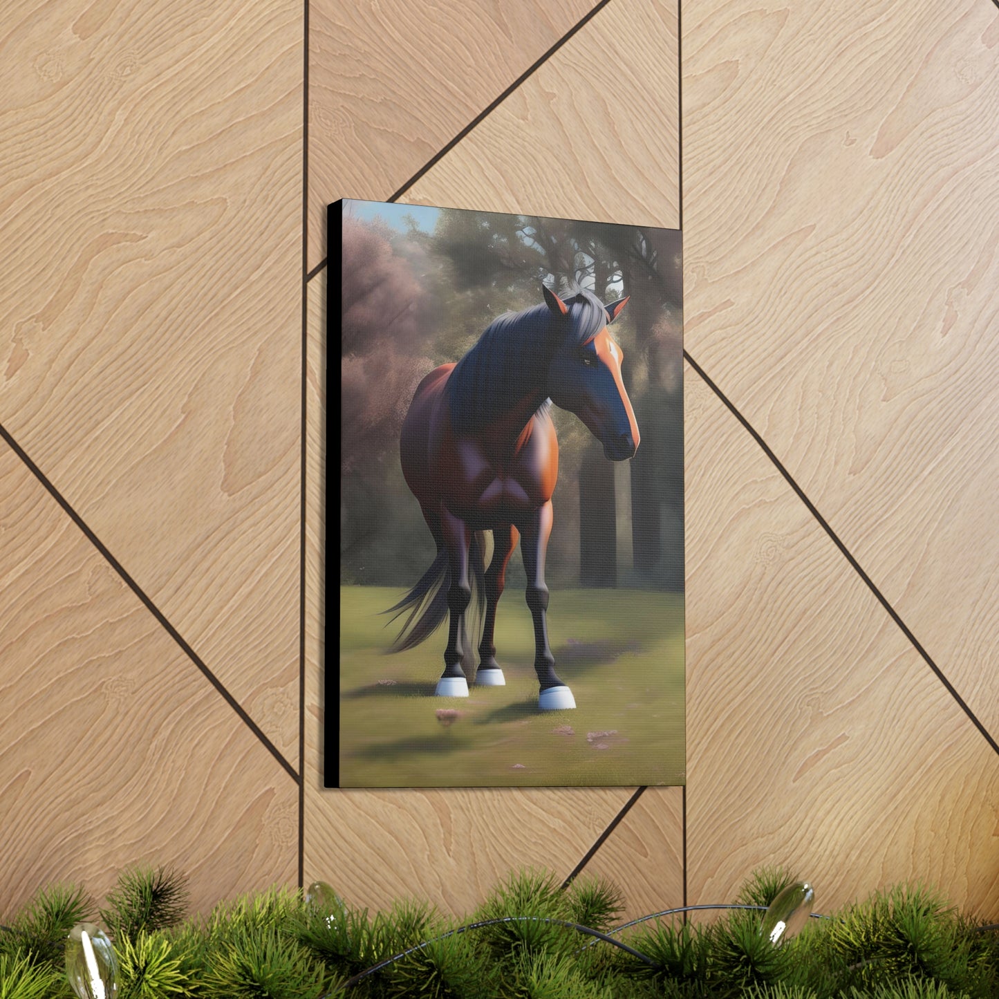 Canvas Gallery Wrap - Kiowa - Animated