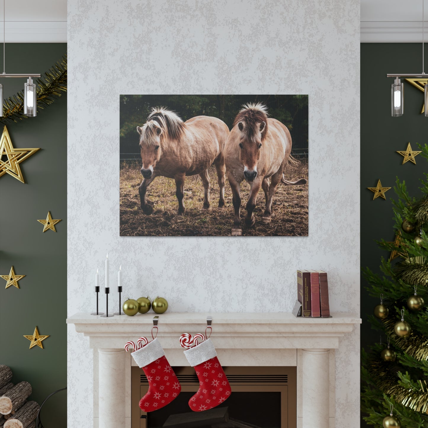Canvas Gallery Wrap - Cody and Cheyenne - Photo