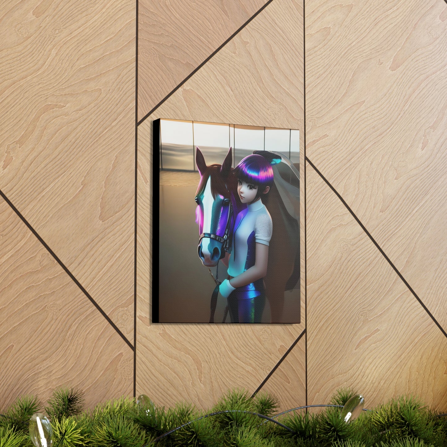 Canvas Gallery Wrap - Carmel - Animated