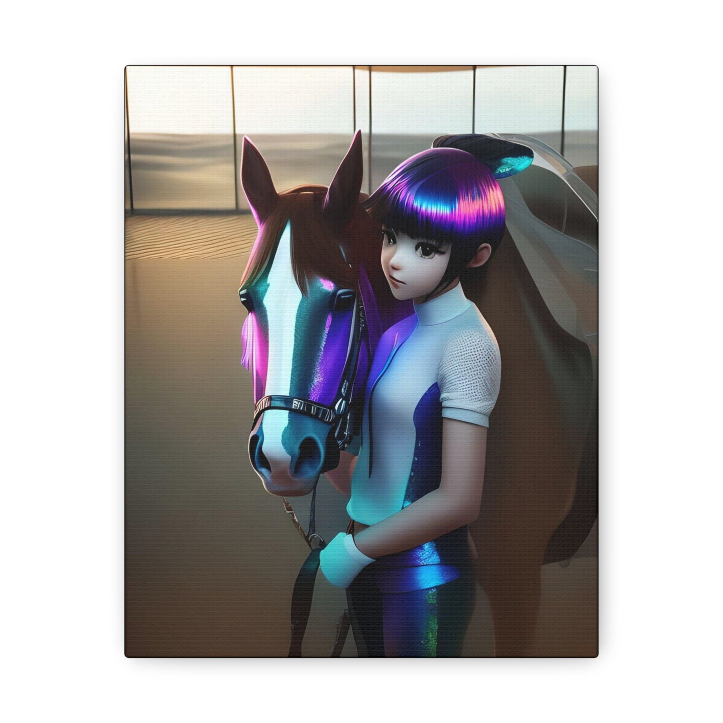 Canvas Gallery Wrap - Carmel - Animated