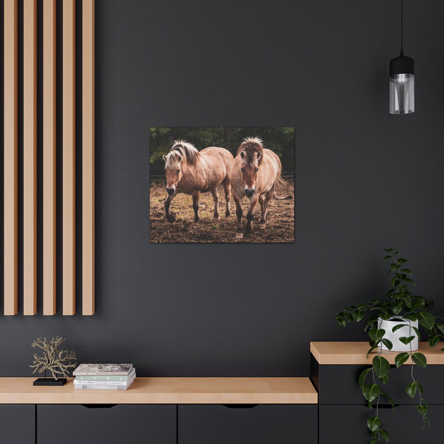 Canvas Gallery Wrap - Cody and Cheyenne - Photo