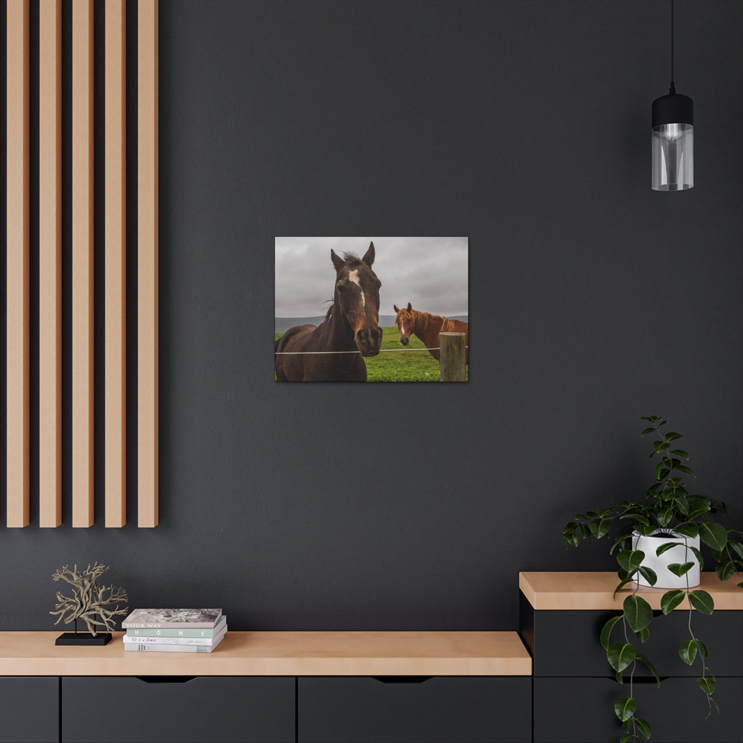 Canvas Gallery Wrap - Denali and Takota - Photo