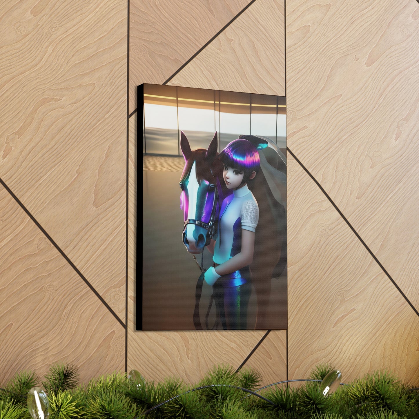 Canvas Gallery Wrap - Carmel - Animated