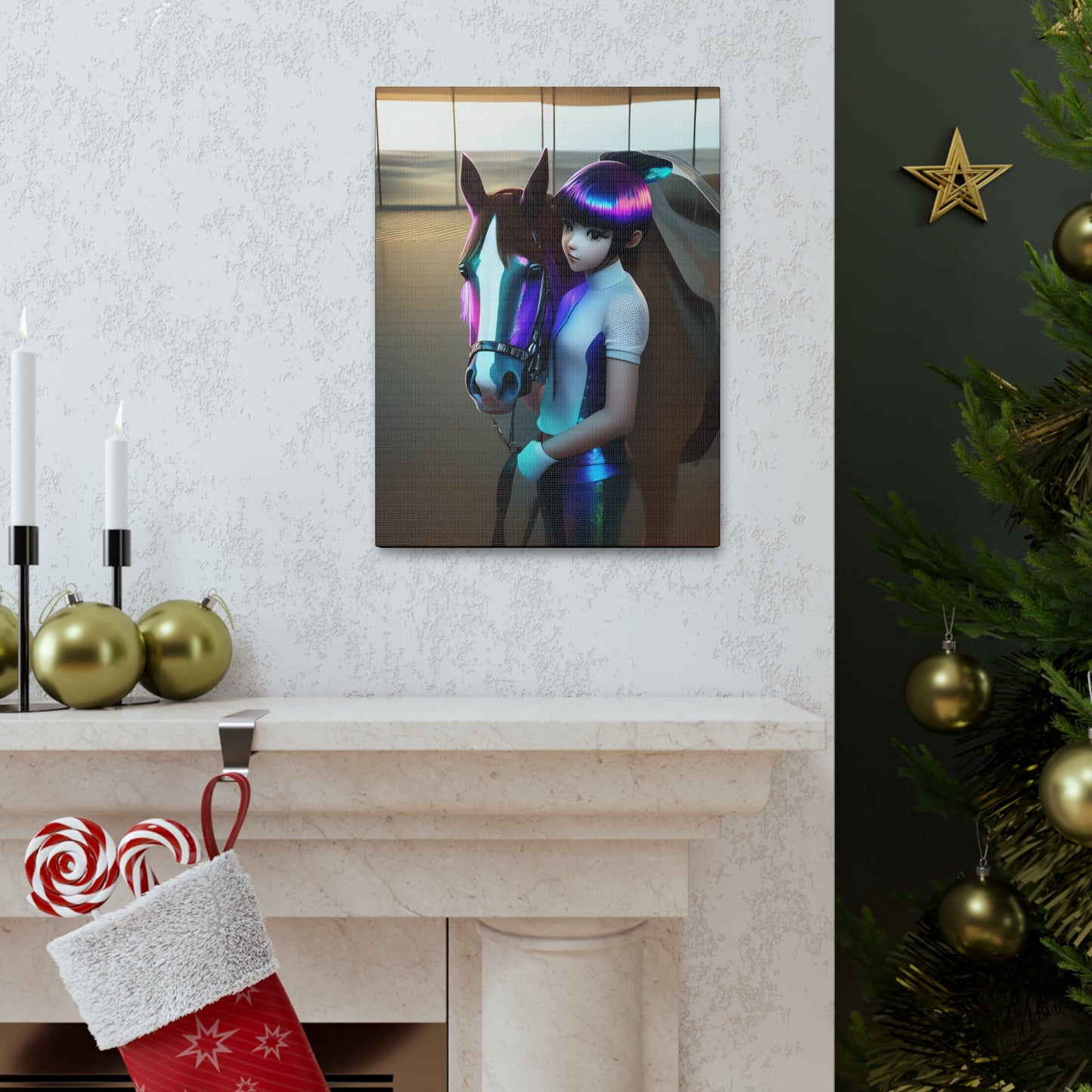 Canvas Gallery Wrap - Carmel - Animated