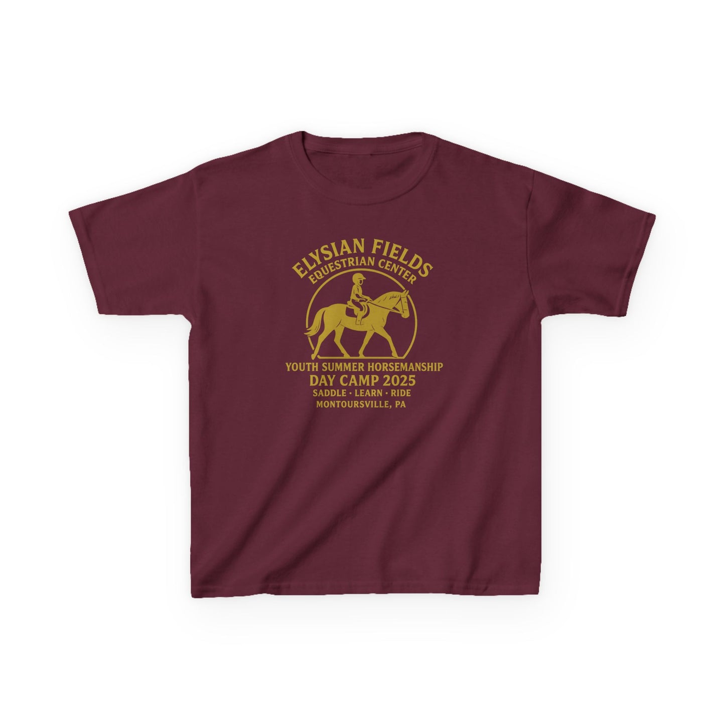Youth Horse Camp T-Shirt - Elysian Fields 2025 Limited Edition Tee