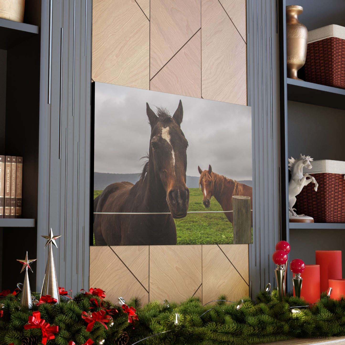 Canvas Gallery Wrap - Denali and Takota - Photo