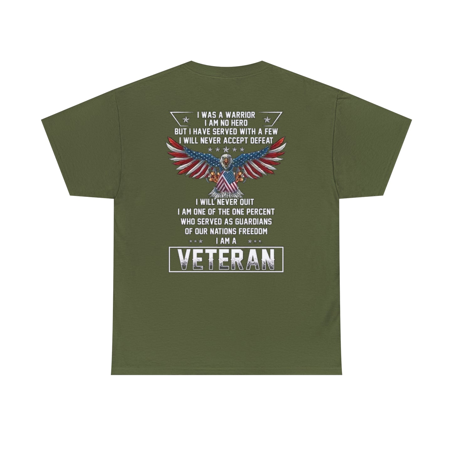 6H - I was a Warrior - I am a Veteran (I Support on Front)