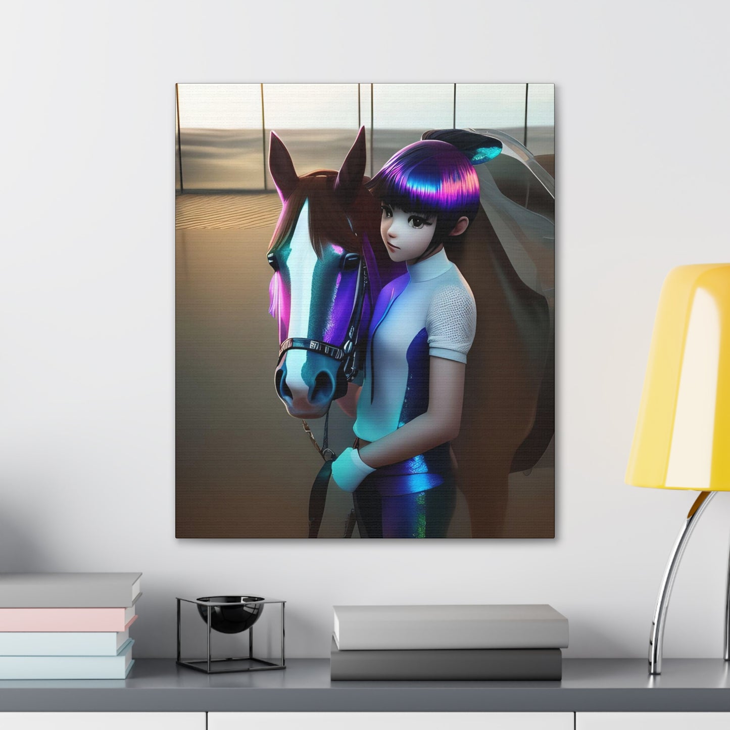Canvas Gallery Wrap - Carmel - Animated