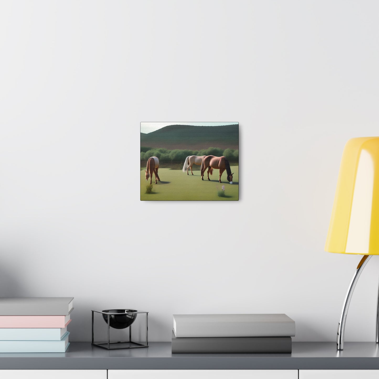 Canvas Gallery Wrap - Abstract Horses
