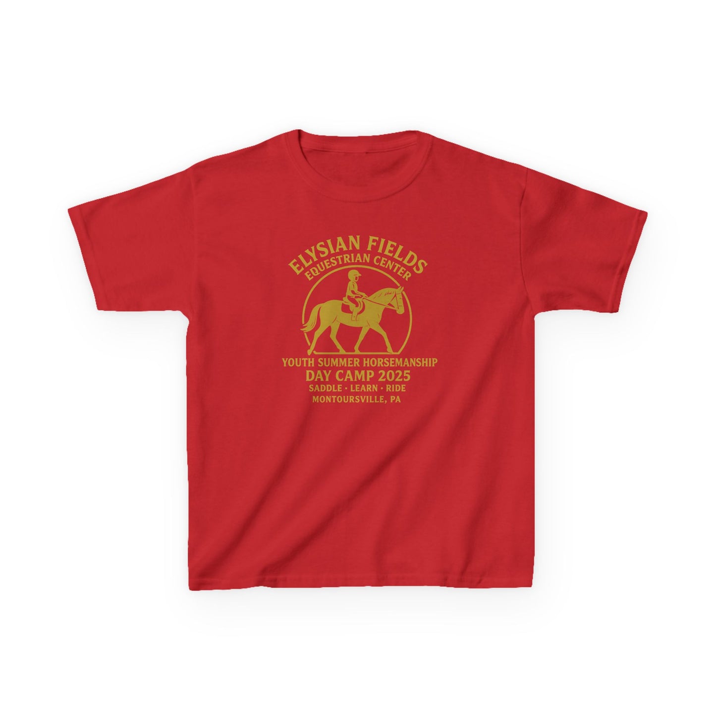 Youth Horse Camp T-Shirt - Elysian Fields 2025 Limited Edition Tee