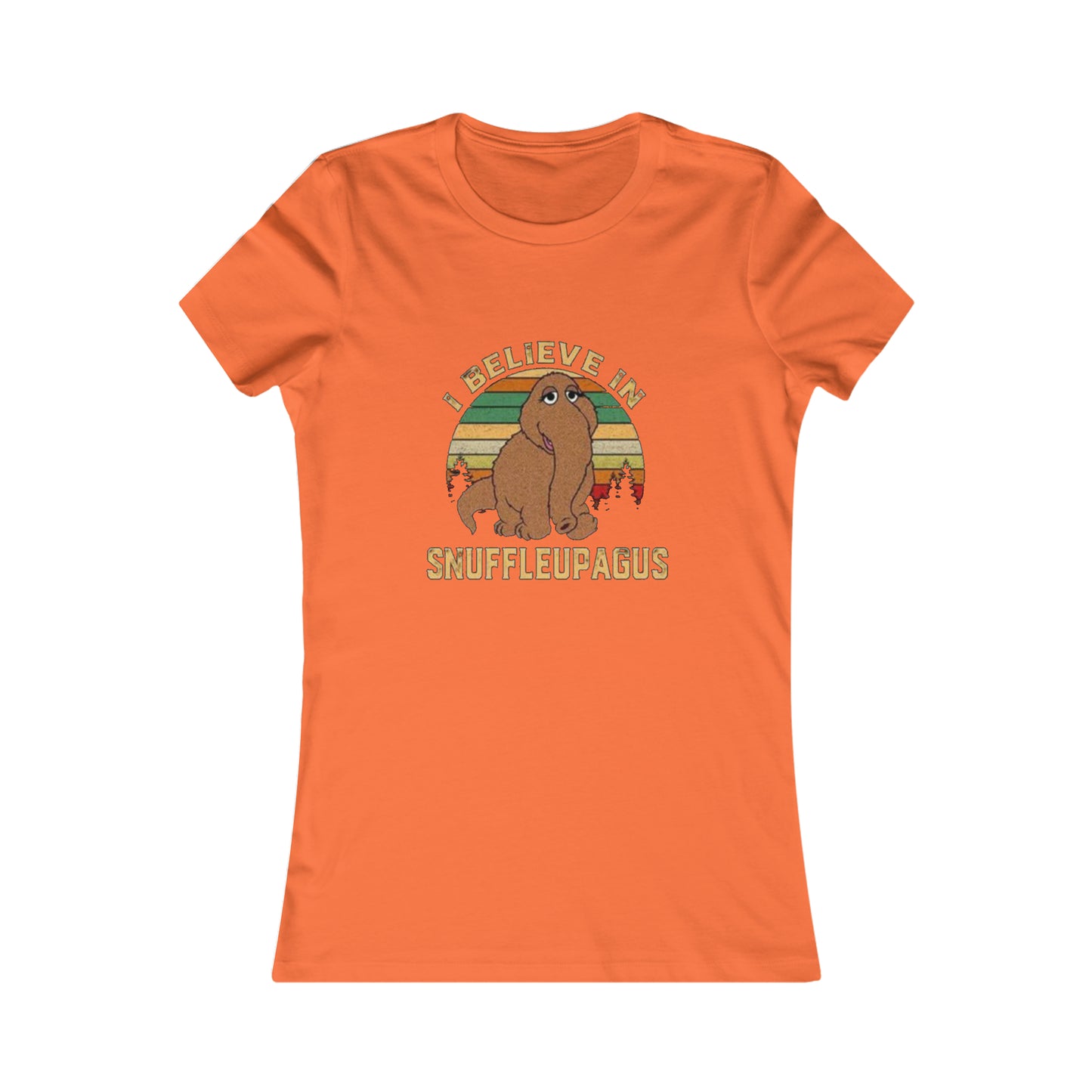 I Believe In Snuffleupagus - Woman's Favorite Tee