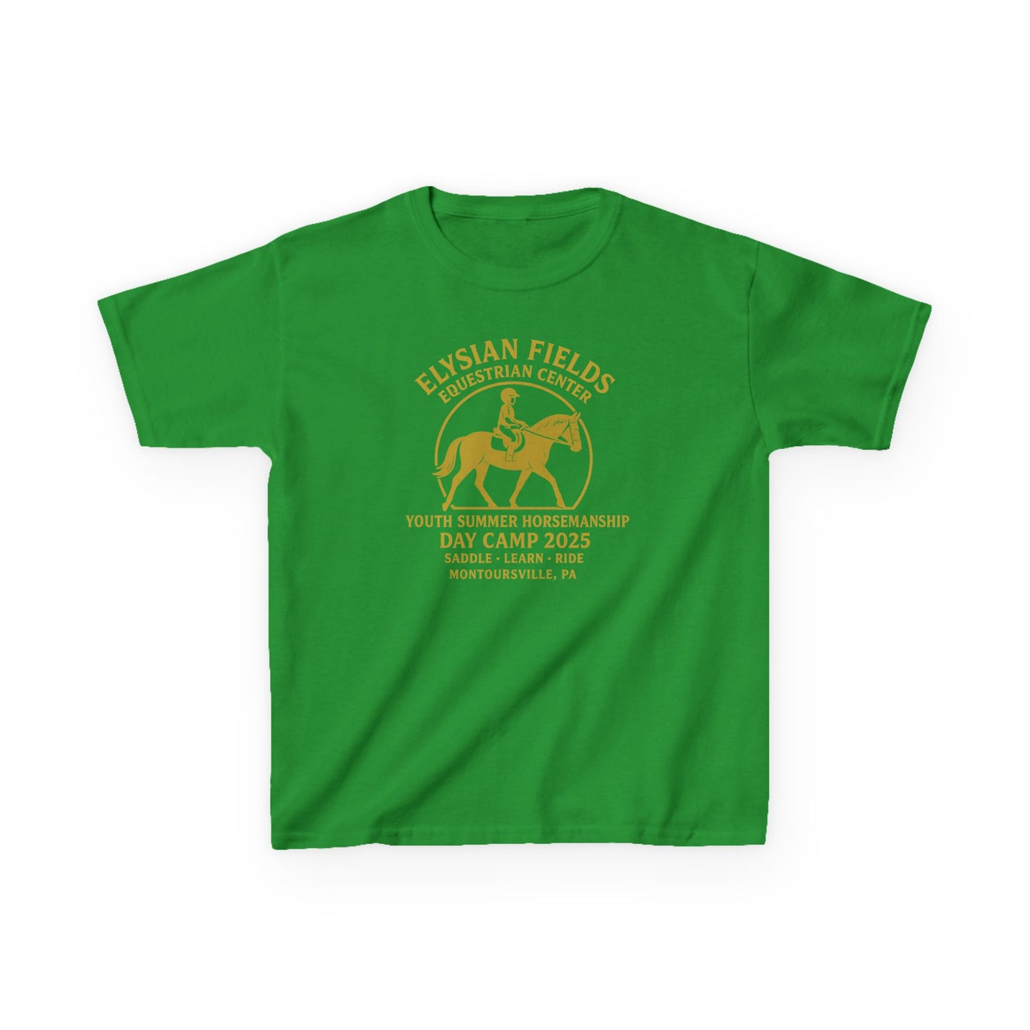Youth Horse Camp T-Shirt - Elysian Fields 2025 Limited Edition Tee