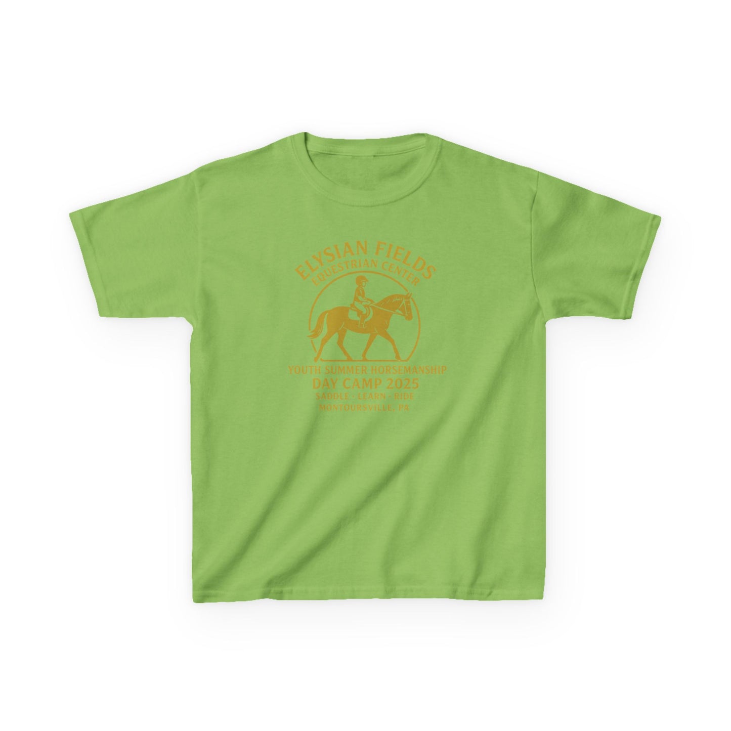 Youth Horse Camp T-Shirt - Elysian Fields 2025 Limited Edition Tee