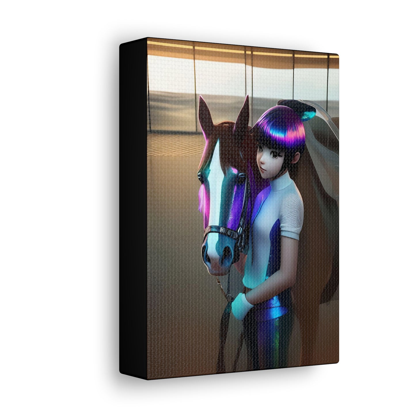 Canvas Gallery Wrap - Carmel - Animated