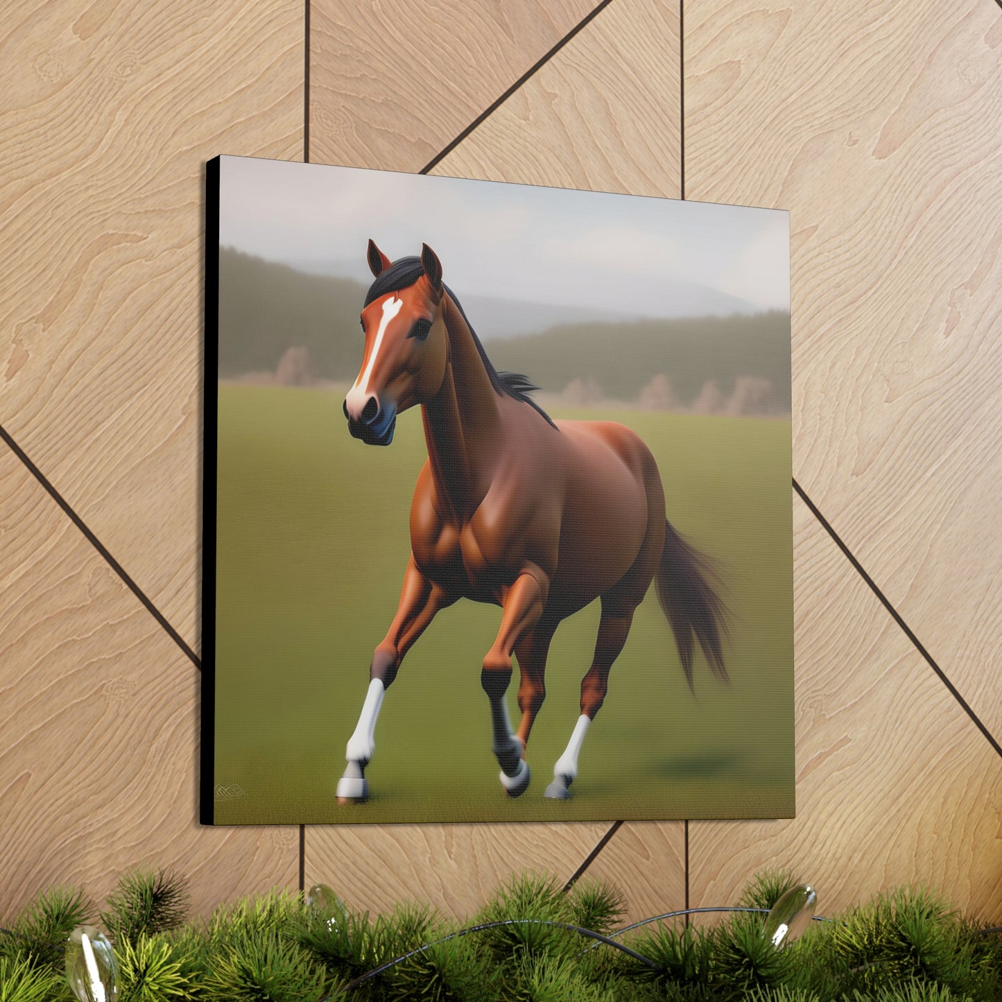Canvas Gallery Wrap - Redwood - Animated