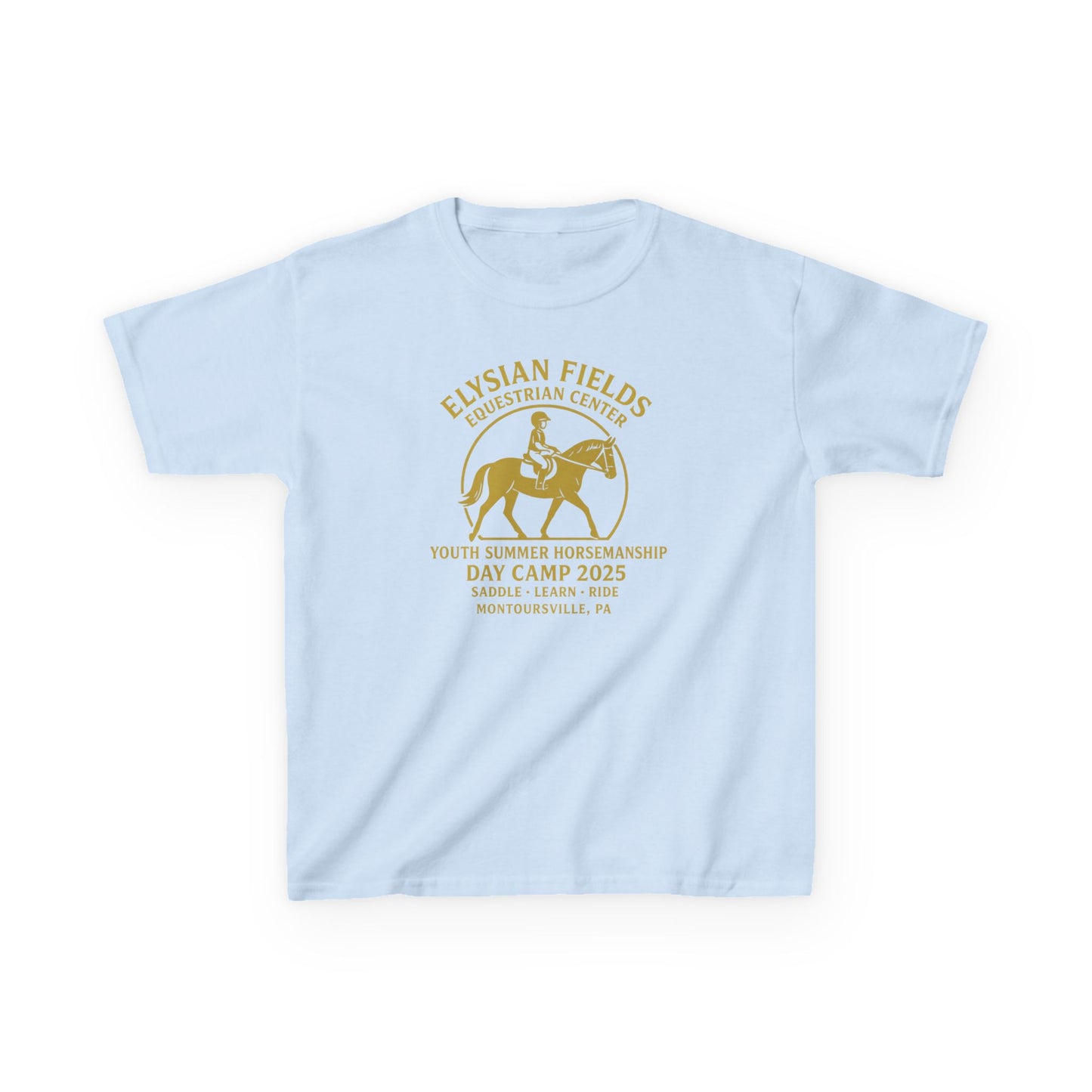 Youth Horse Camp T-Shirt - Elysian Fields 2025 Limited Edition Tee
