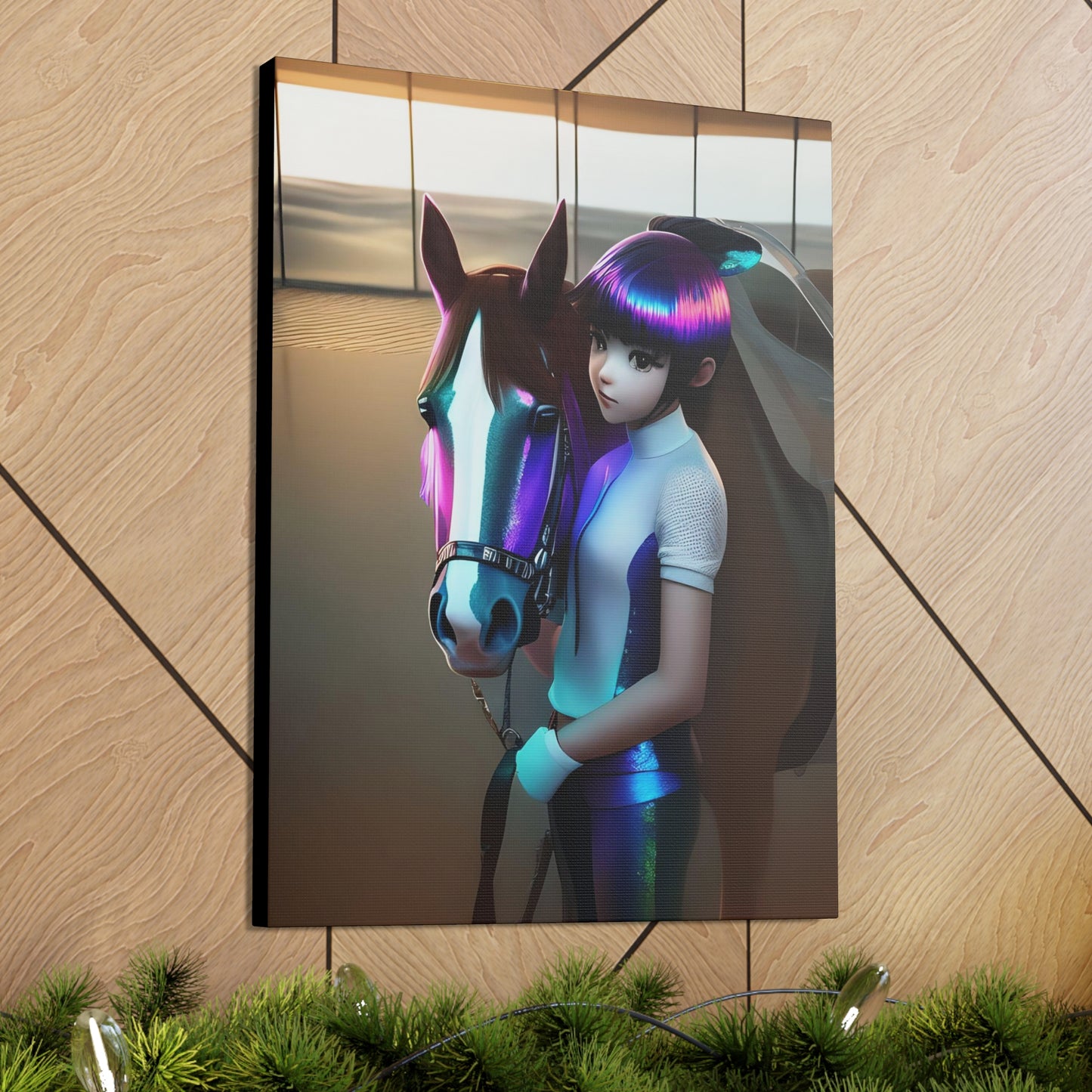 Canvas Gallery Wrap - Carmel - Animated