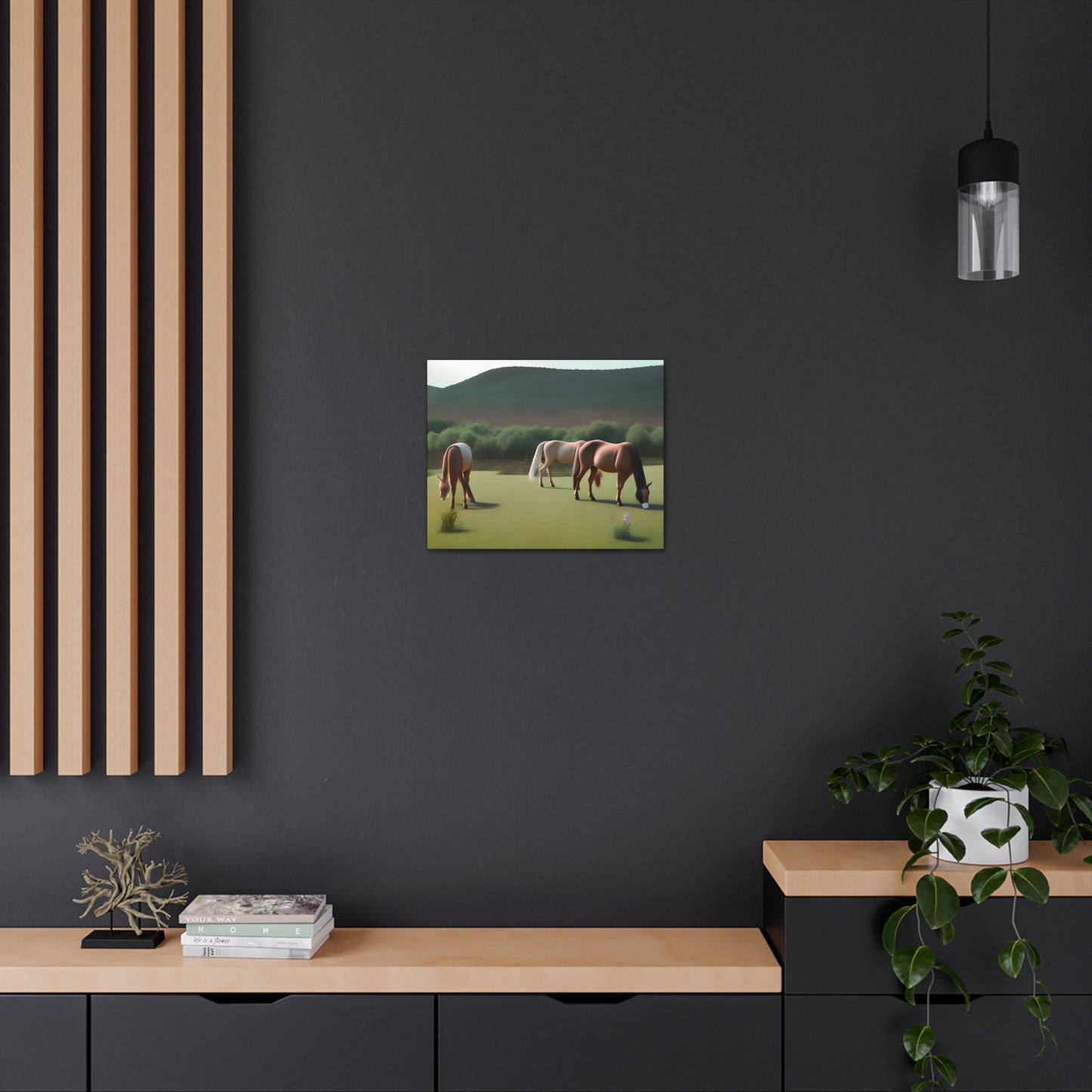 Canvas Gallery Wrap - Abstract Horses