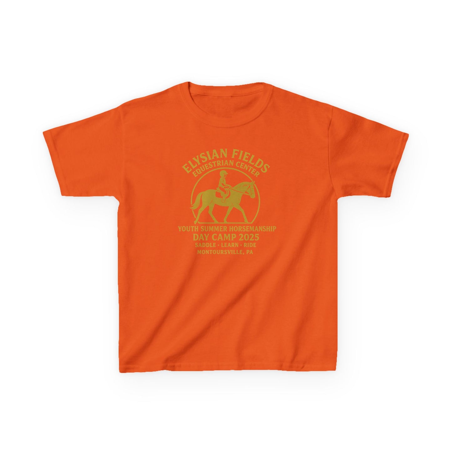 Youth Horse Camp T-Shirt - Elysian Fields 2025 Limited Edition Tee