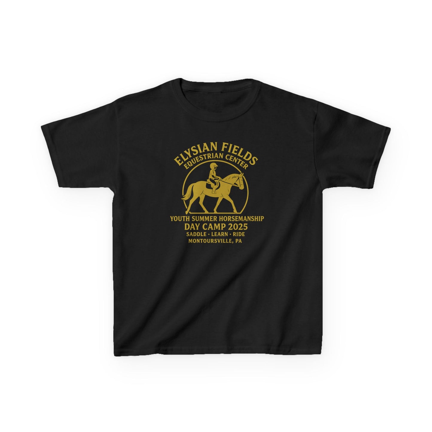 Youth Horse Camp T-Shirt - Elysian Fields 2025 Limited Edition Tee