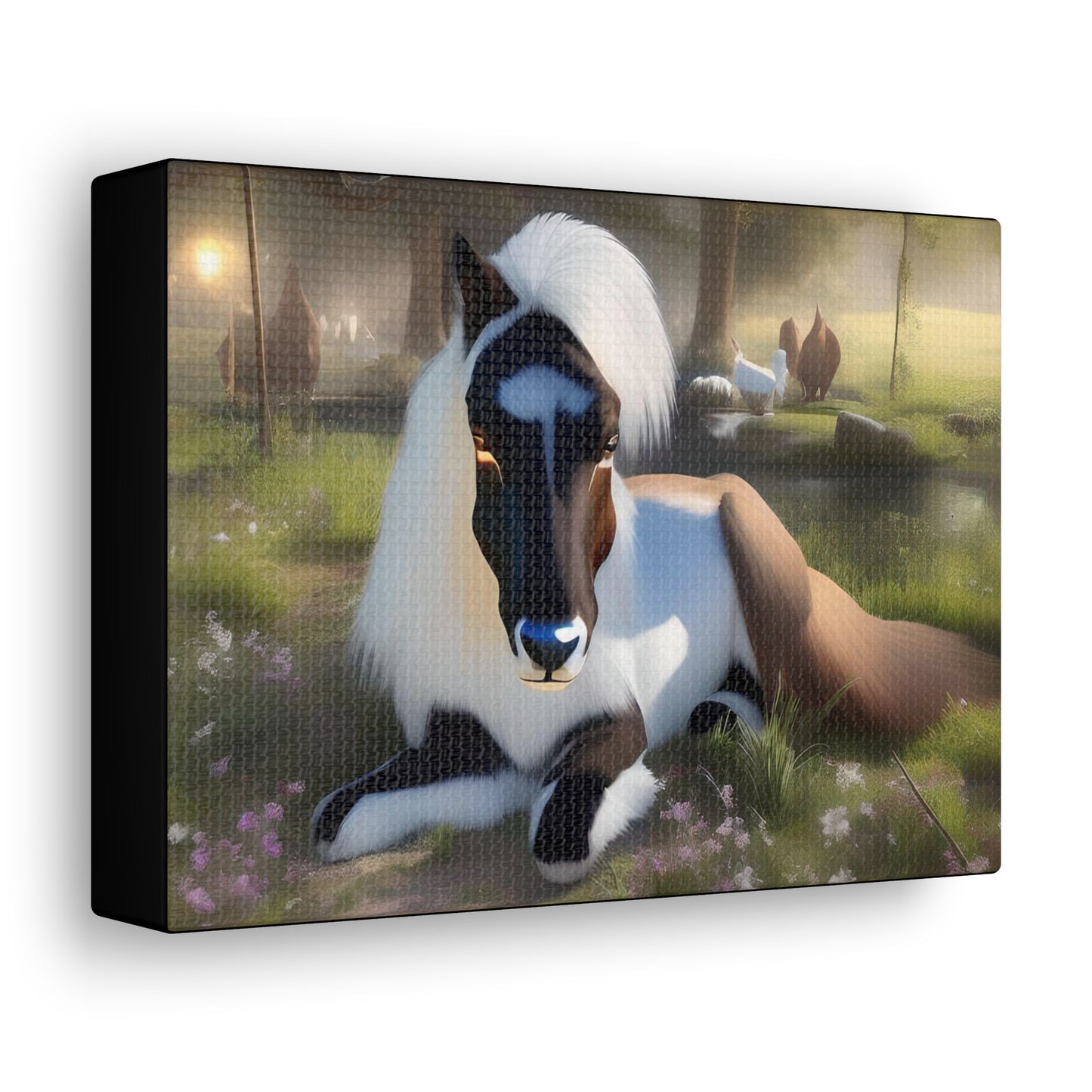 Canvas Gallery Wrap - Buttons - Animated