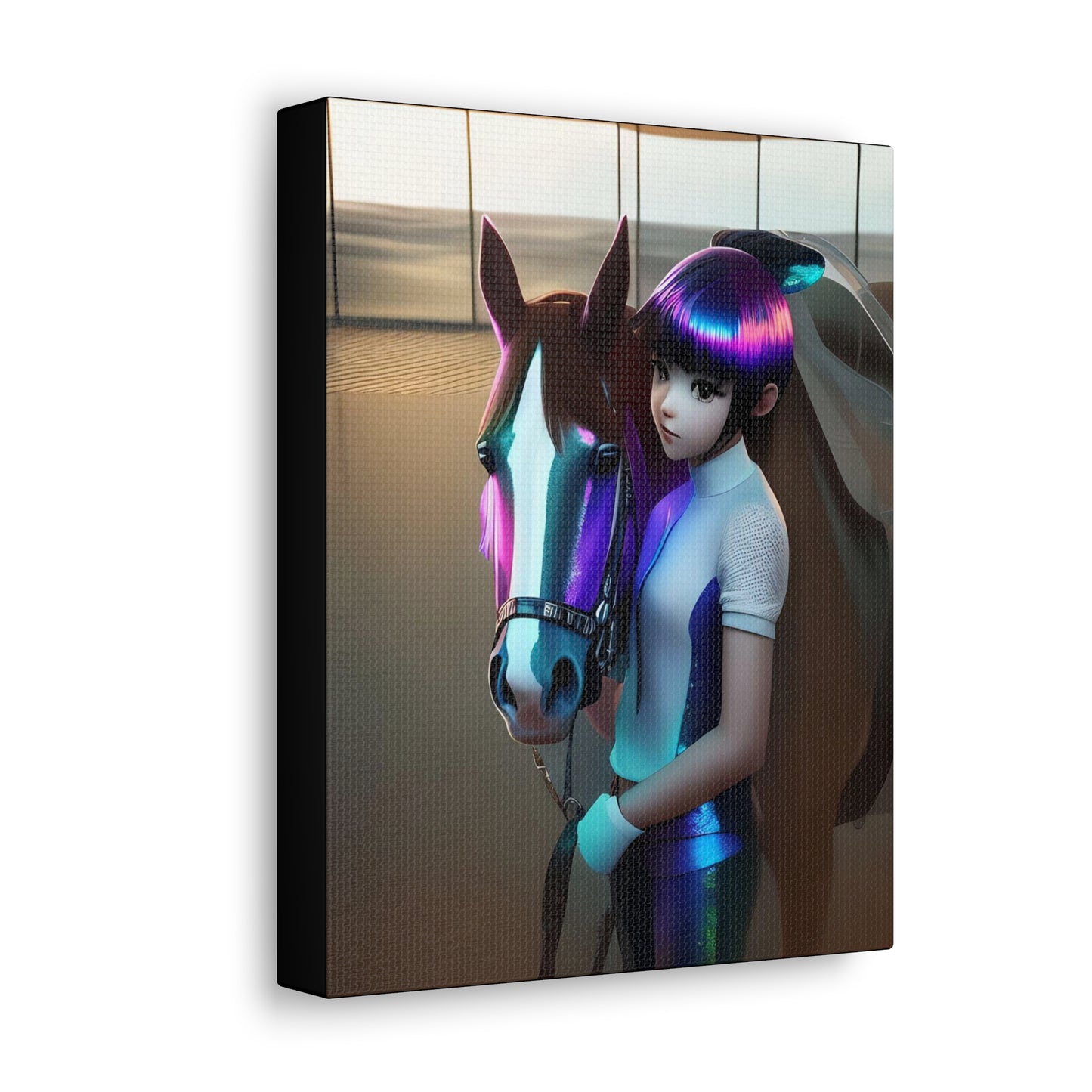 Canvas Gallery Wrap - Carmel - Animated