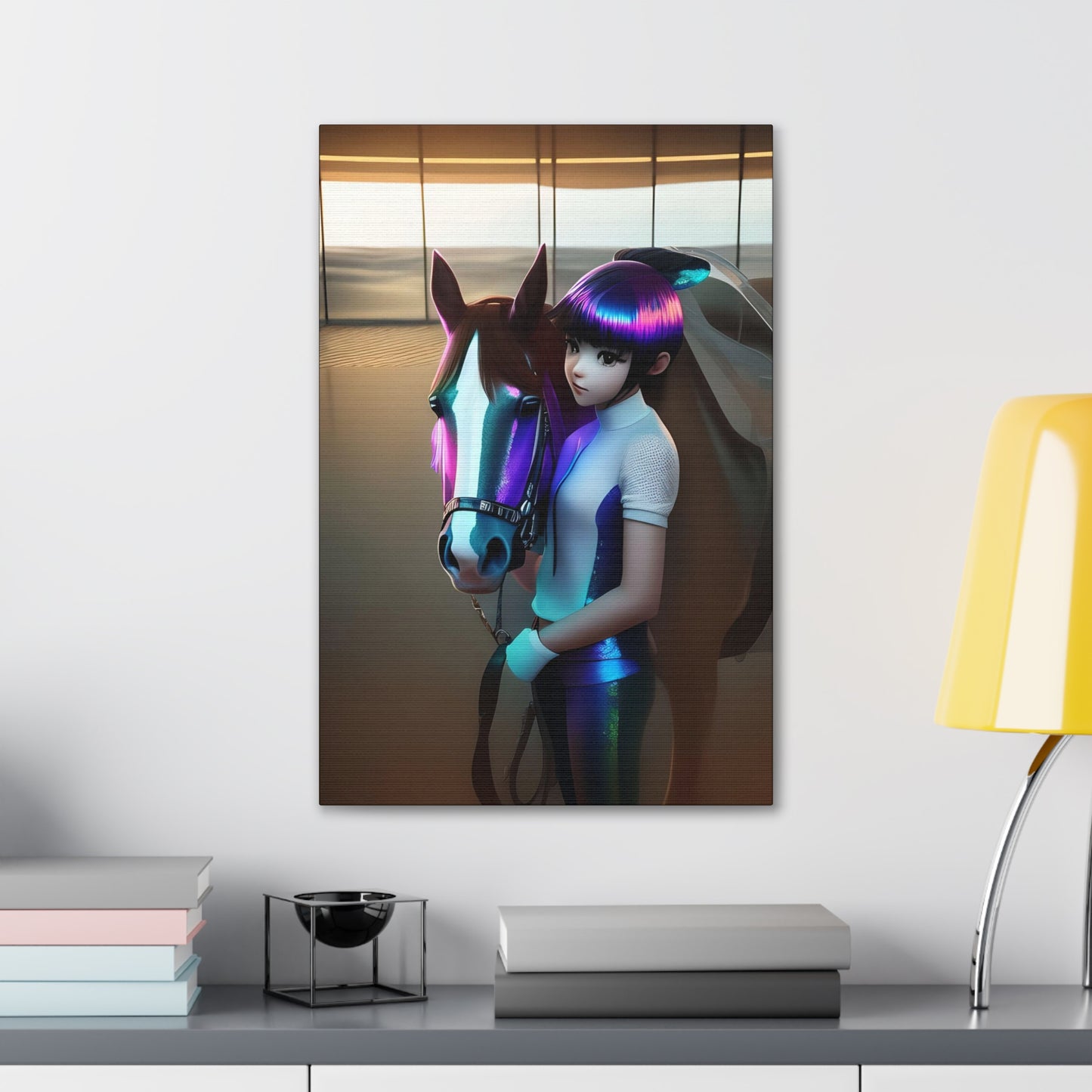 Canvas Gallery Wrap - Carmel - Animated