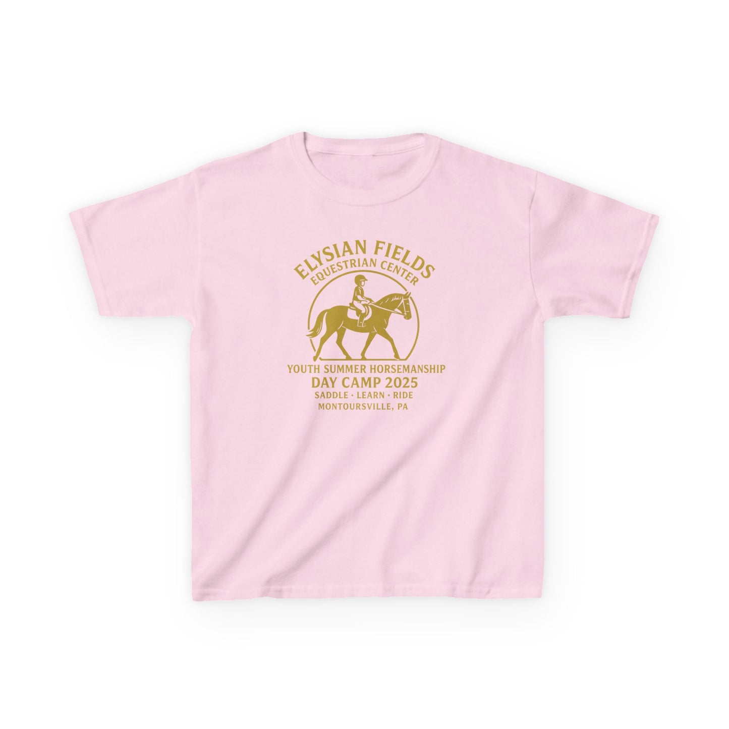 Youth Horse Camp T-Shirt - Elysian Fields 2025 Limited Edition Tee