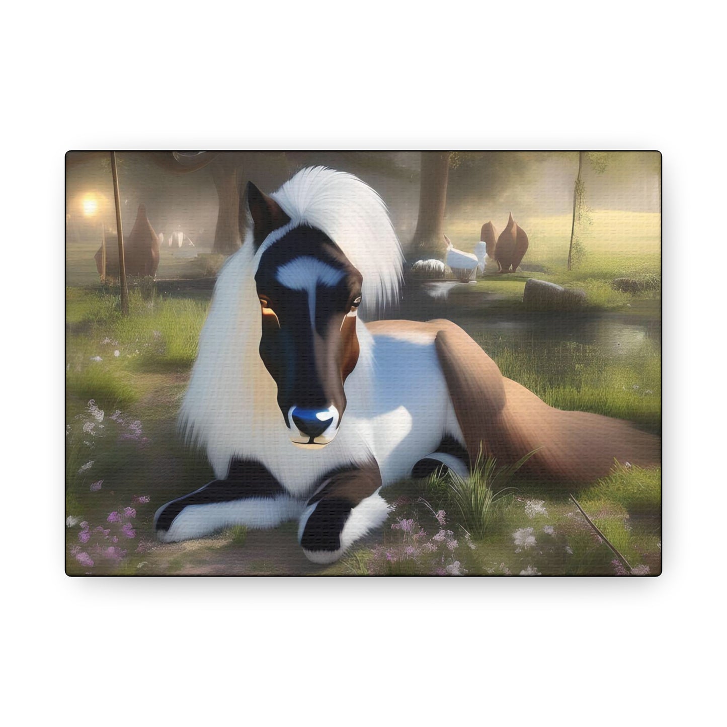 Canvas Gallery Wrap - Buttons - Animated