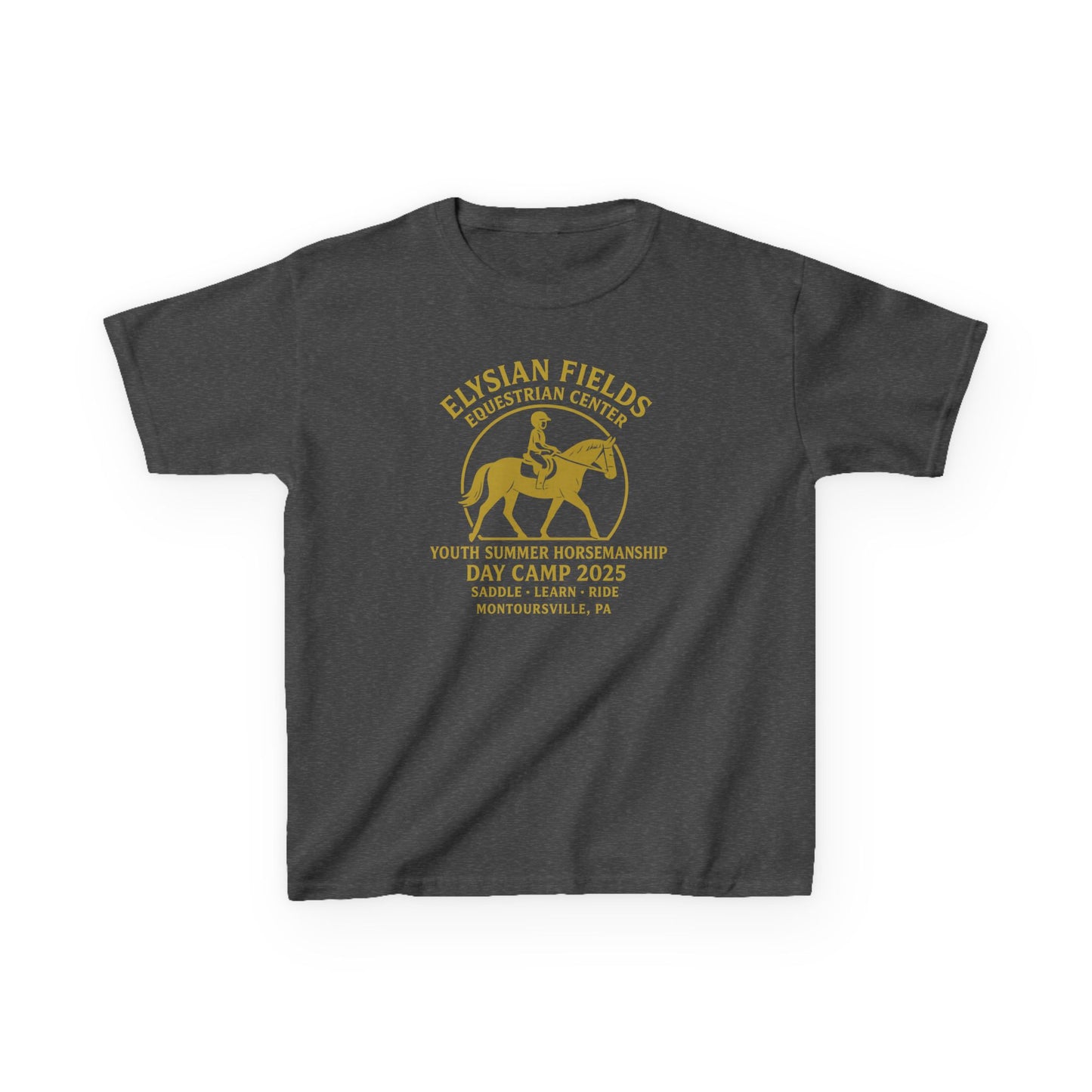 Youth Horse Camp T-Shirt - Elysian Fields 2025 Limited Edition Tee
