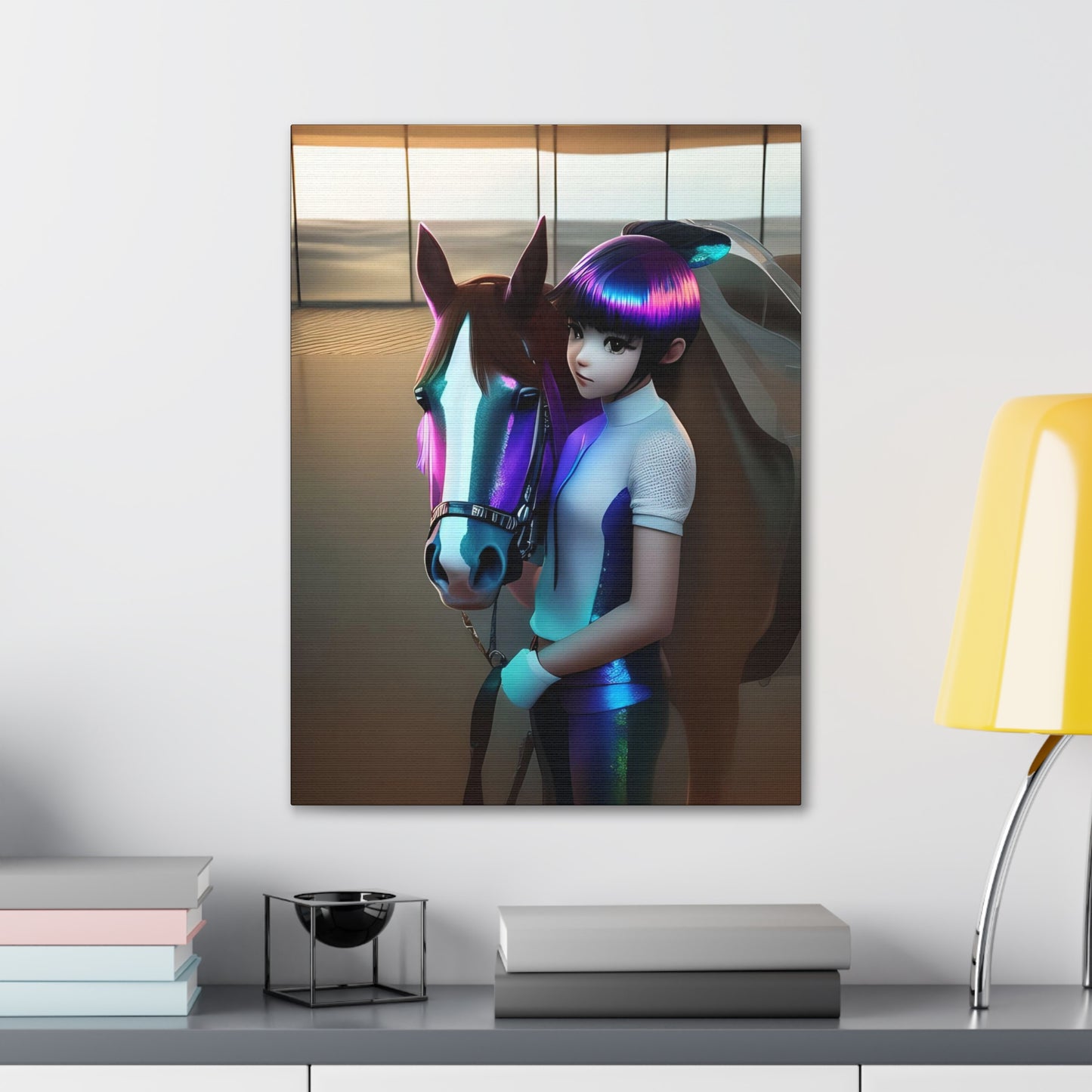 Canvas Gallery Wrap - Carmel - Animated