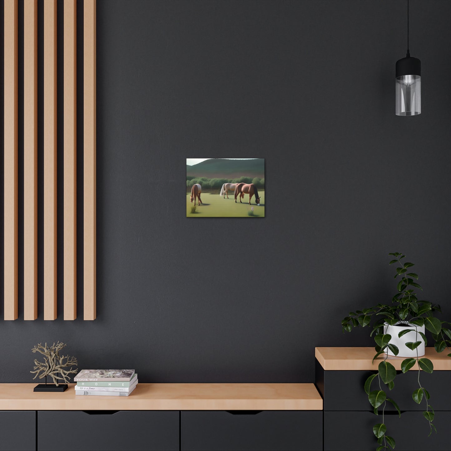 Canvas Gallery Wrap - Abstract Horses