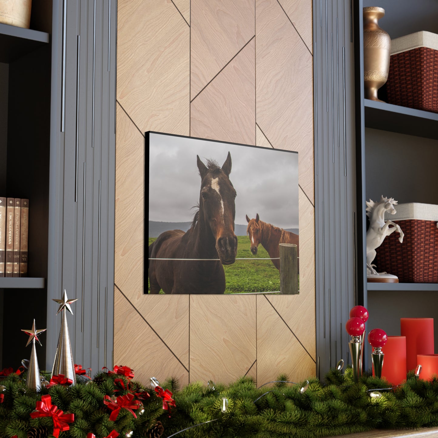 Canvas Gallery Wrap - Denali and Takota - Photo