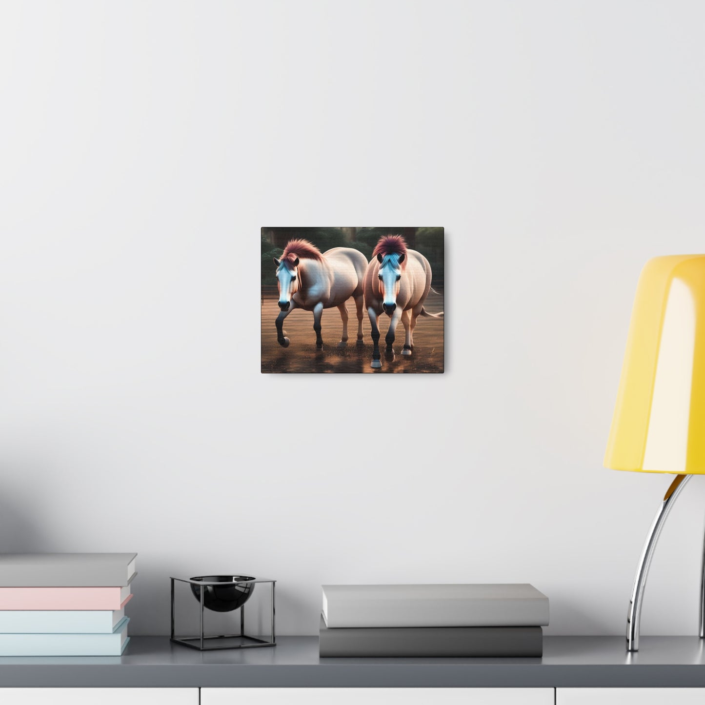 Canvas Gallery Wrap - Cody and Cheyenne - Animated