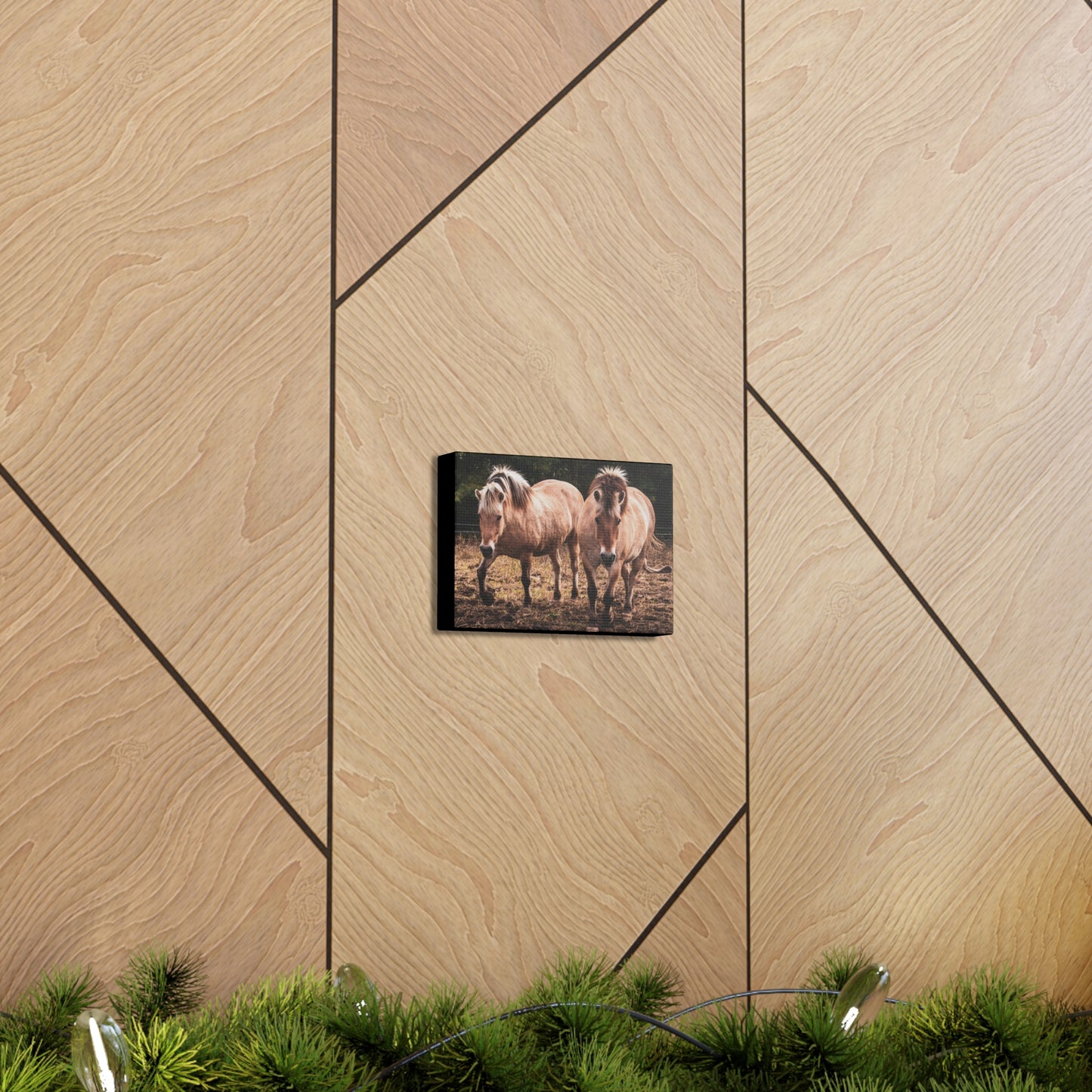 Canvas Gallery Wrap - Cody and Cheyenne - Photo