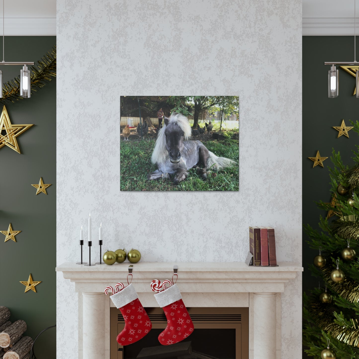 Canvas Gallery Wrap - Buttons - Photo