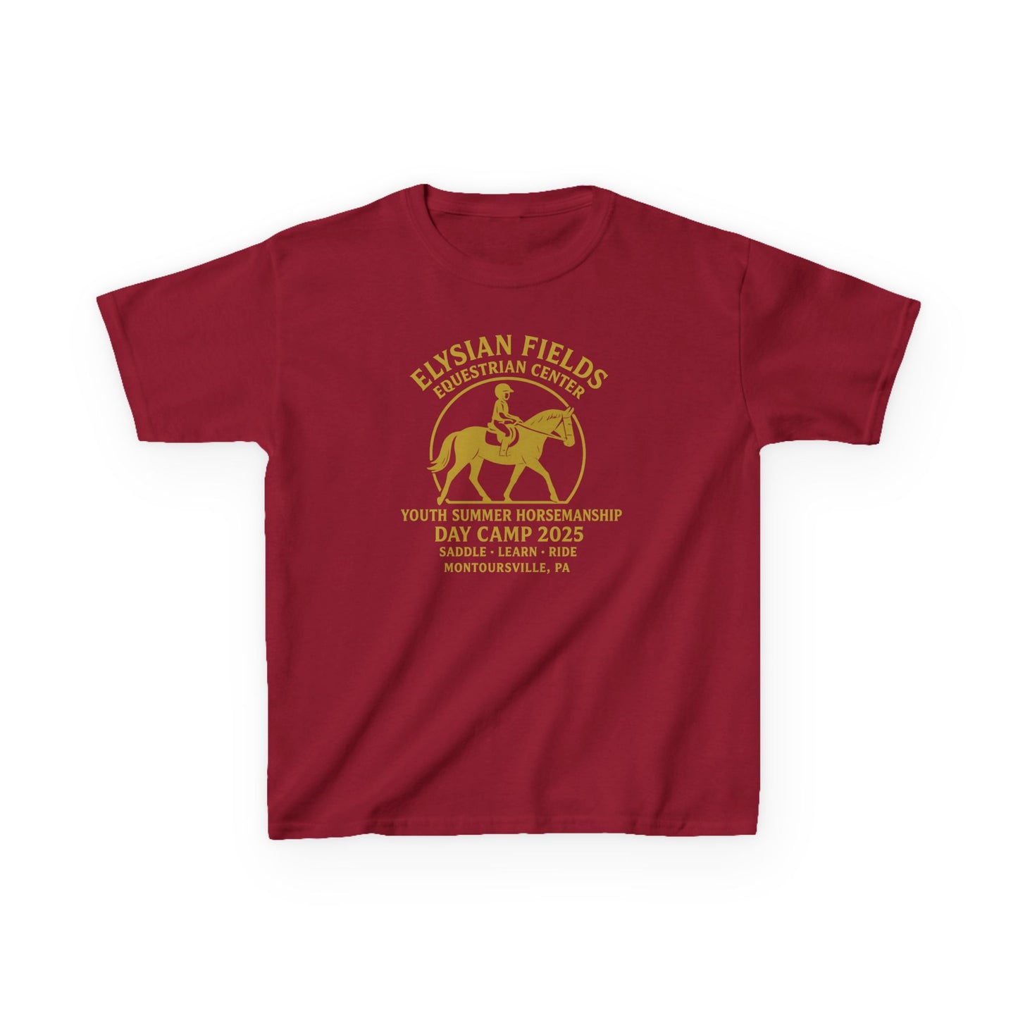 Youth Horse Camp T-Shirt - Elysian Fields 2025 Limited Edition Tee