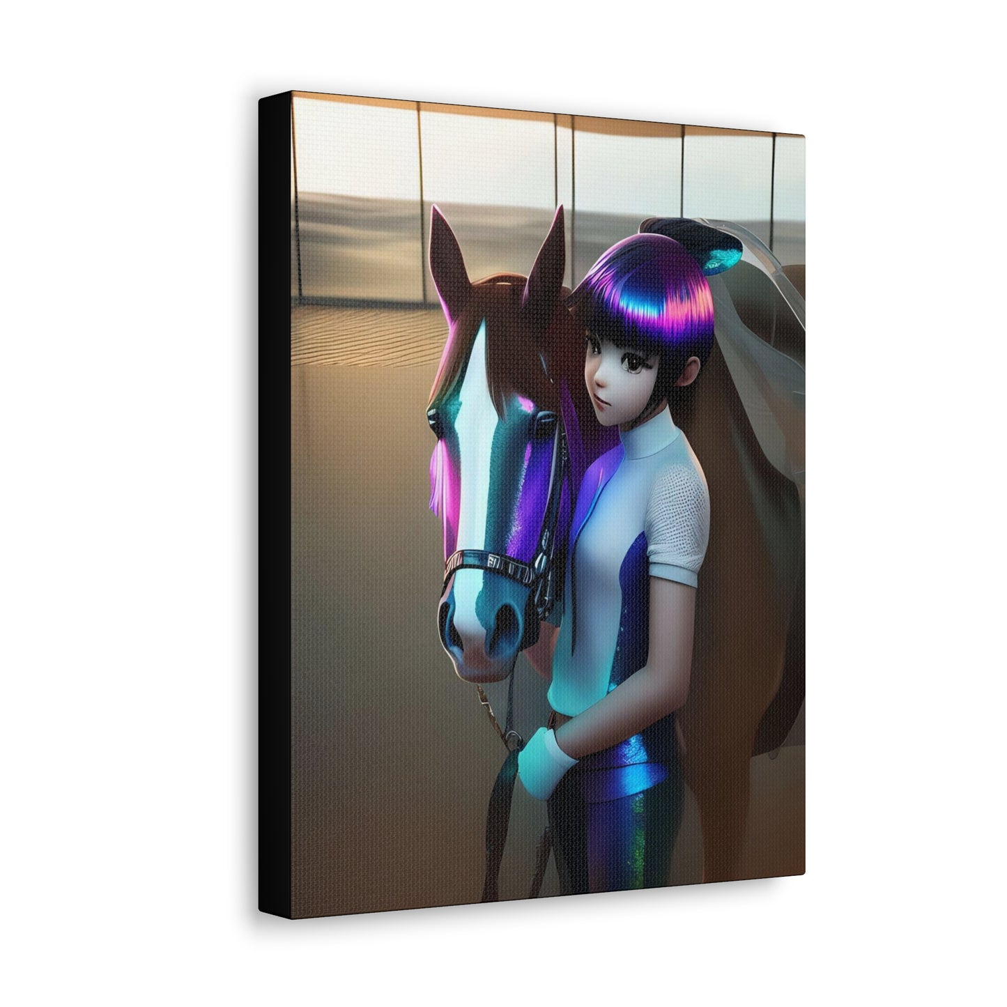 Canvas Gallery Wrap - Carmel - Animated