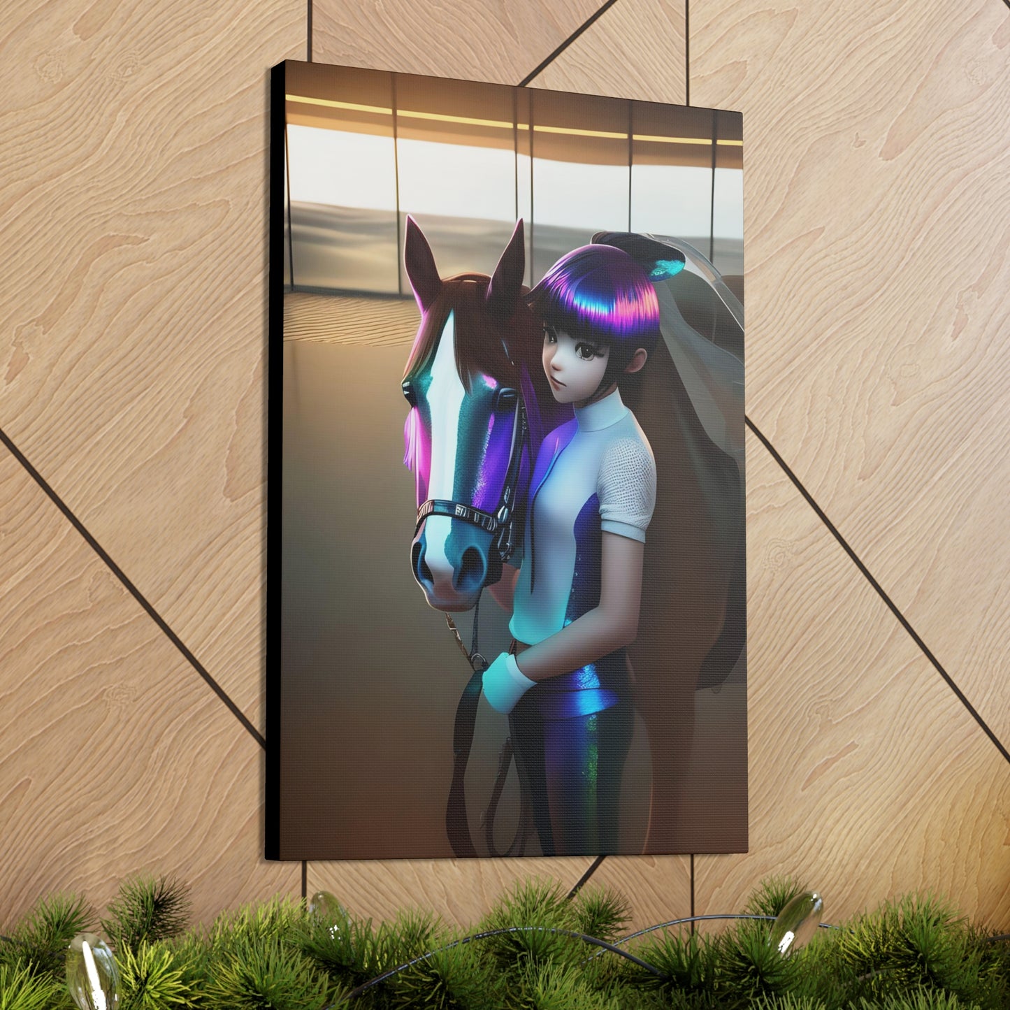 Canvas Gallery Wrap - Carmel - Animated