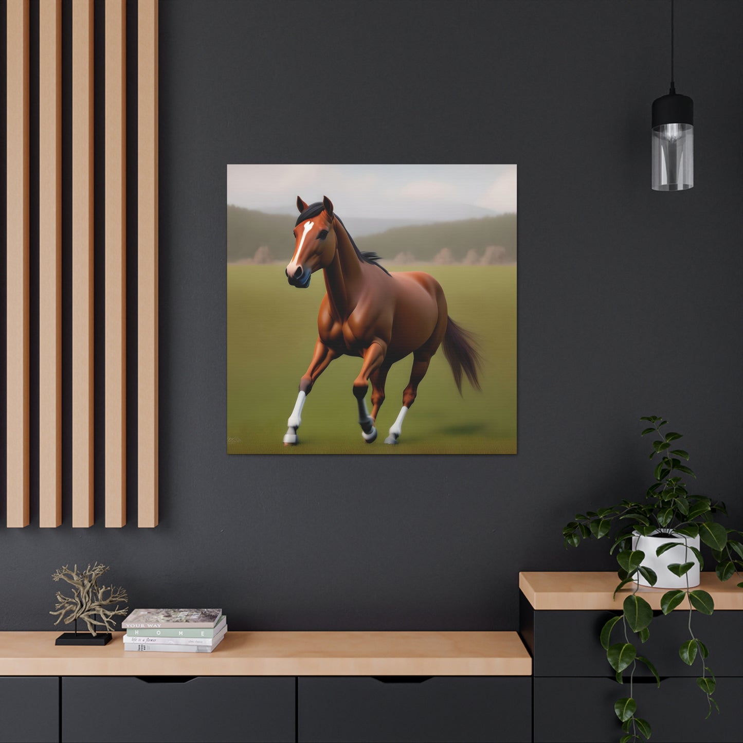Canvas Gallery Wrap - Redwood - Animated