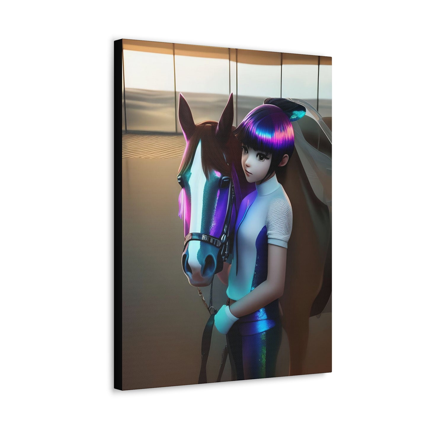 Canvas Gallery Wrap - Carmel - Animated