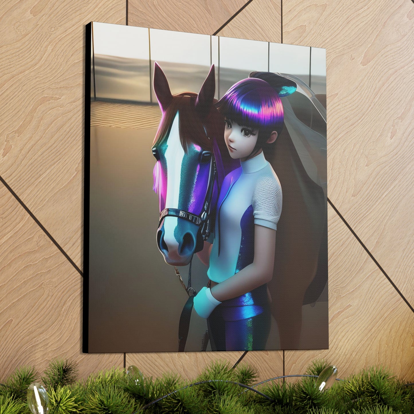Canvas Gallery Wrap - Carmel - Animated