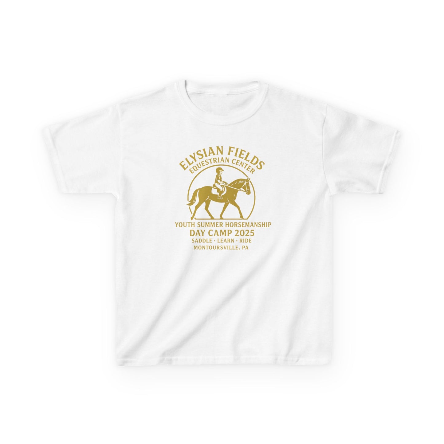Youth Horse Camp T-Shirt - Elysian Fields 2025 Limited Edition Tee