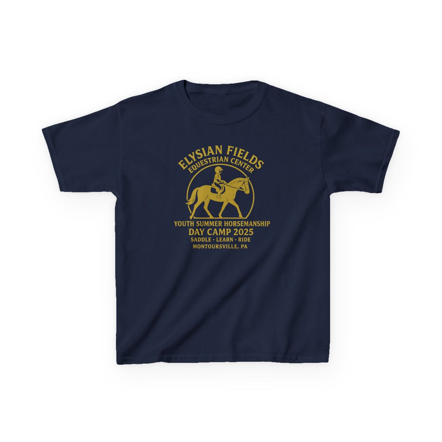 Youth Horse Camp T-Shirt - Elysian Fields 2025 Limited Edition Tee