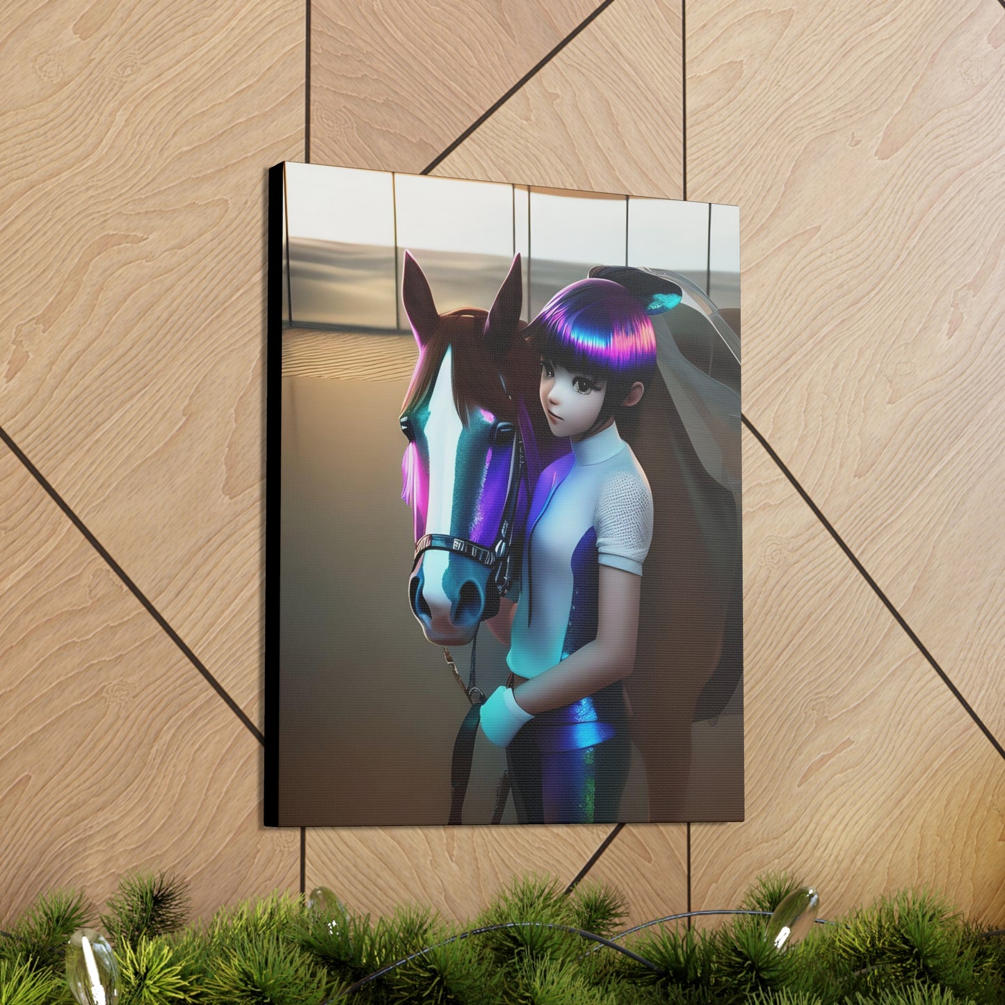 Canvas Gallery Wrap - Carmel - Animated