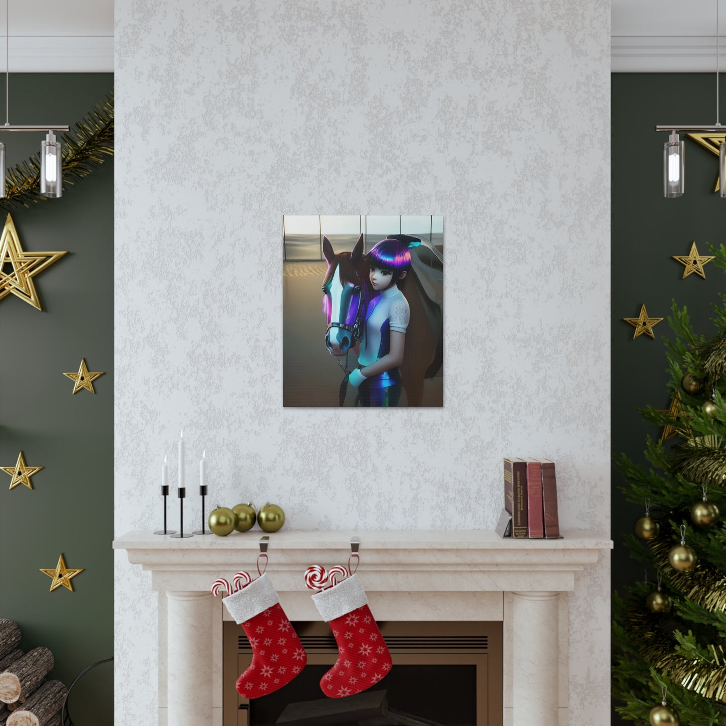 Canvas Gallery Wrap - Carmel - Animated