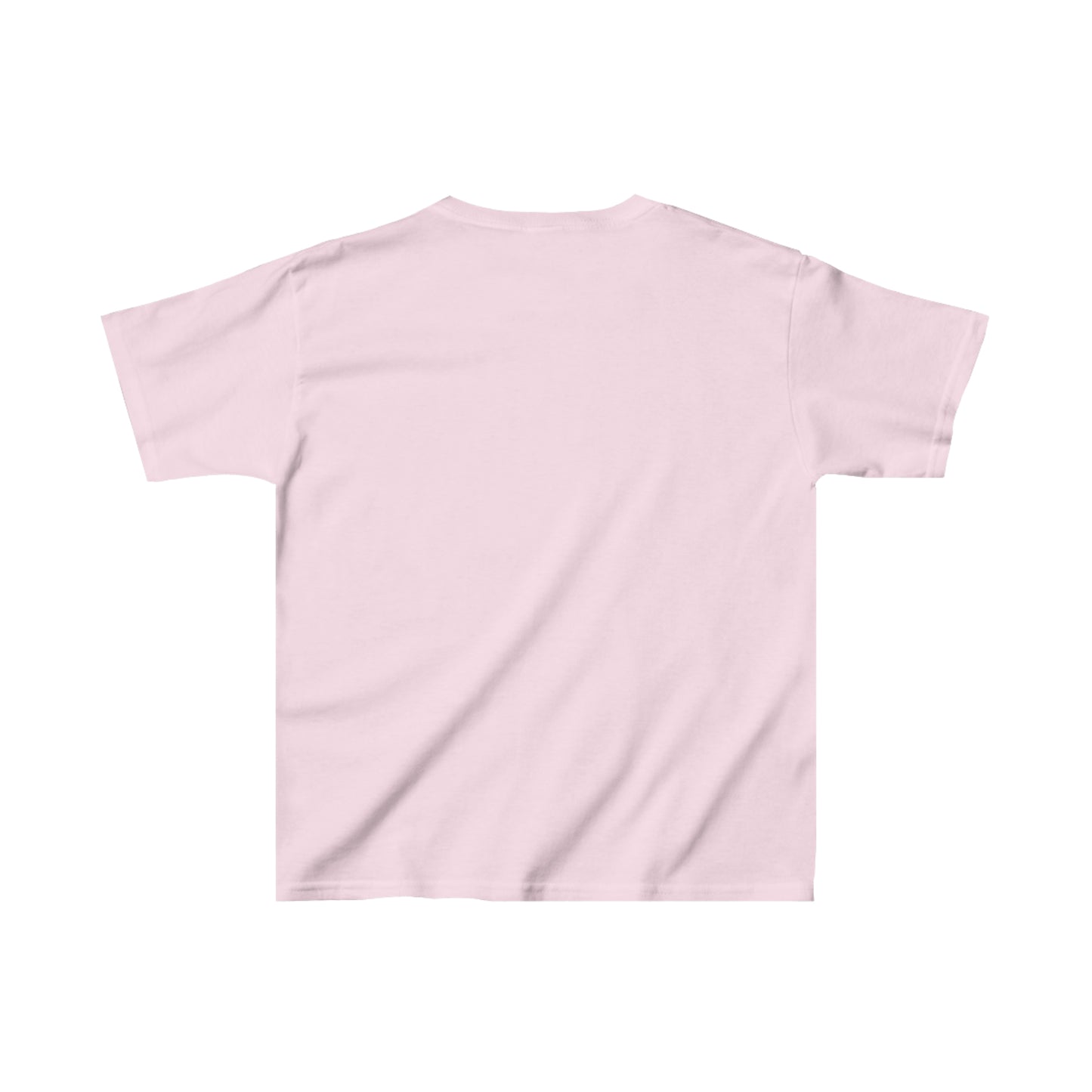 Silhouette of Girl and Horse - Kids Cotton Tee - White Logo