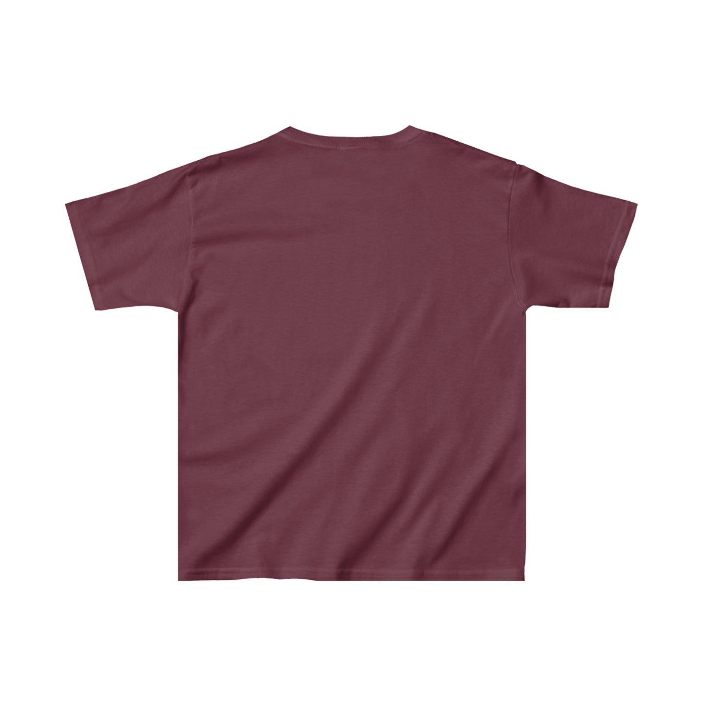 Silhouette of Girl and Horse - Kids Cotton Tee - White Logo