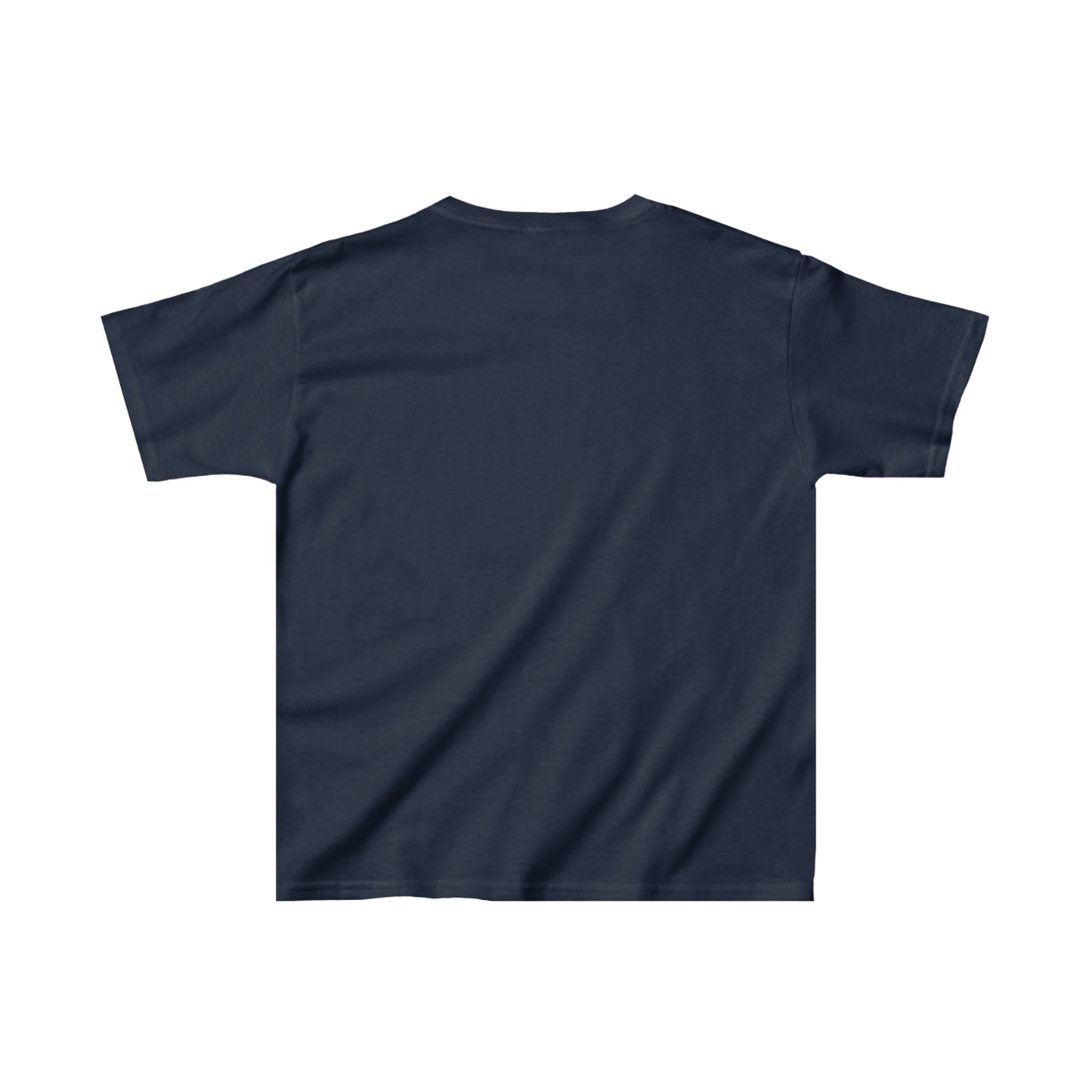 Silhouette of Girl and Horse - Kids Cotton Tee - White Logo
