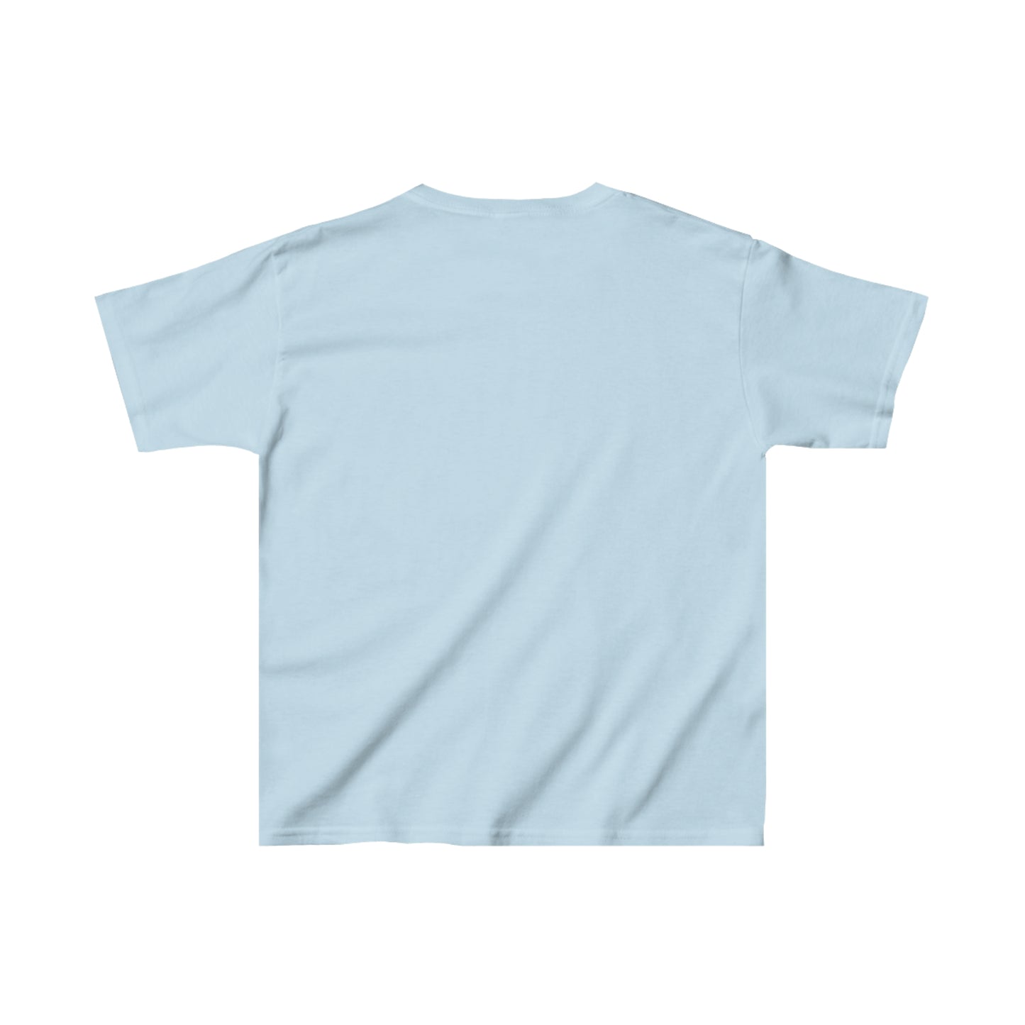 Silhouette of Girl and Horse - Kids Cotton Tee - White Logo